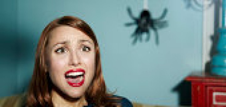 Woman afraid of Spider - Getty Images